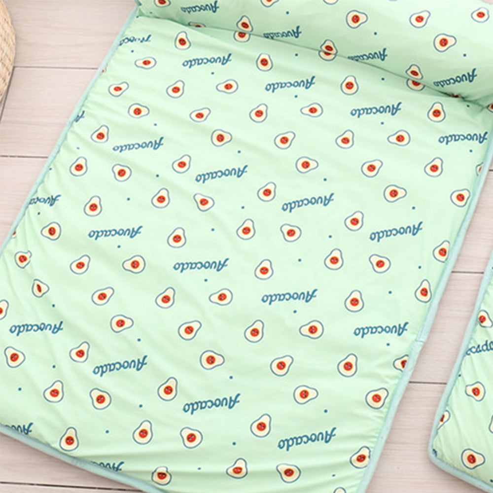 2 X Large Blue Green Summer Pet Cooling Bed