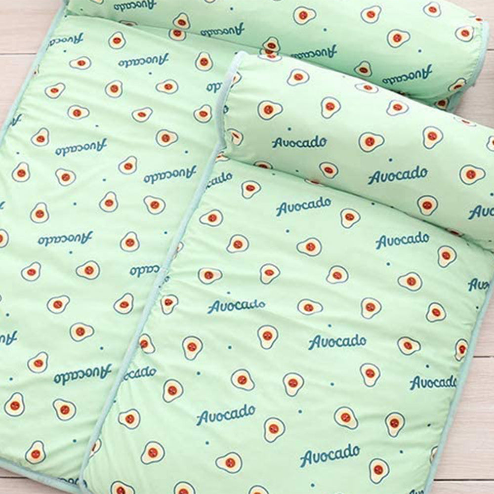 2 X Large Pink Green Summer Pet Cooling Bed