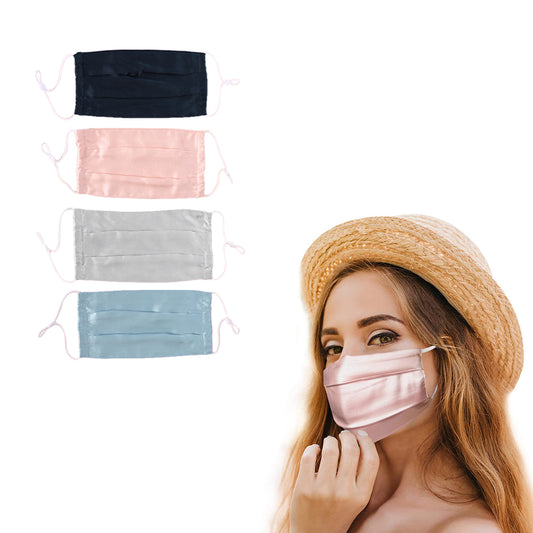 4X Mulberry Silk Face Mask