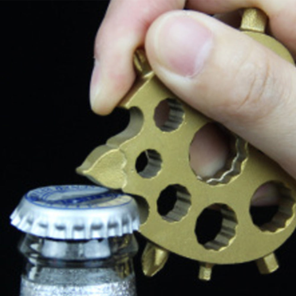 2 X Multicolour Gold 18 In 1 Heart Shape Multi Tool Hex Wrench Screwdriver