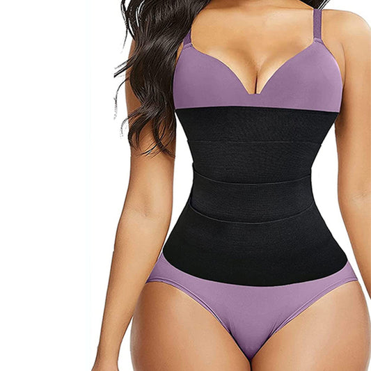 1X Adjustable Waist Trainer Wrap Snatch Bandage Tummy Wrap Waist Trimmer Belt