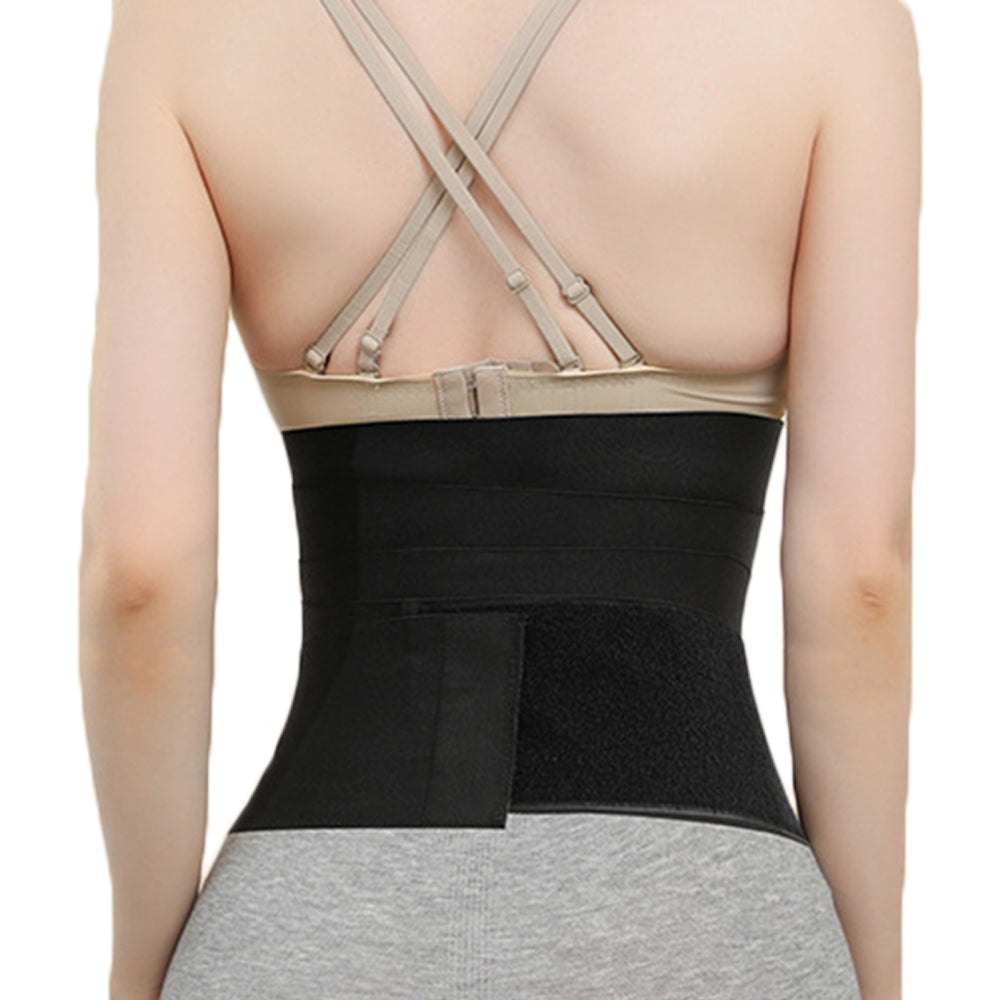1X Adjustable Waist Trainer Wrap Snatch Bandage Tummy Wrap Waist Trimmer Belt