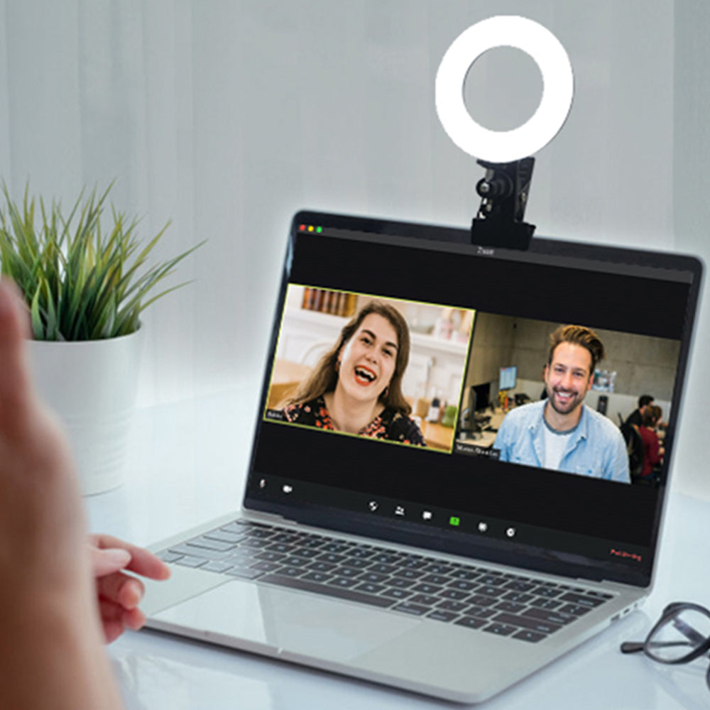 2 Pack 6 Inches Video Conference Lighting Ring Zoom Webcam Lighting