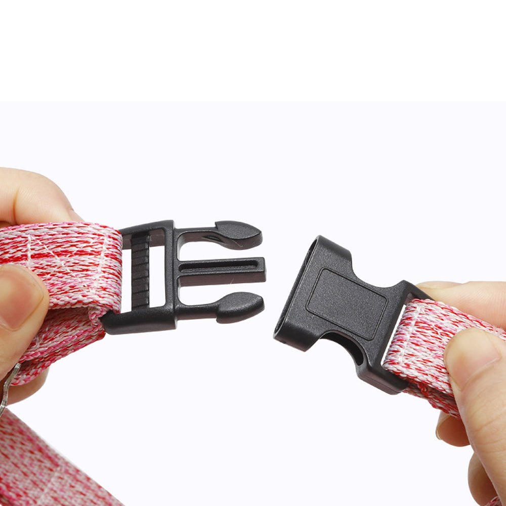 2 X S Size Adjustable Pet Dog Harness with Leash Blue Pink