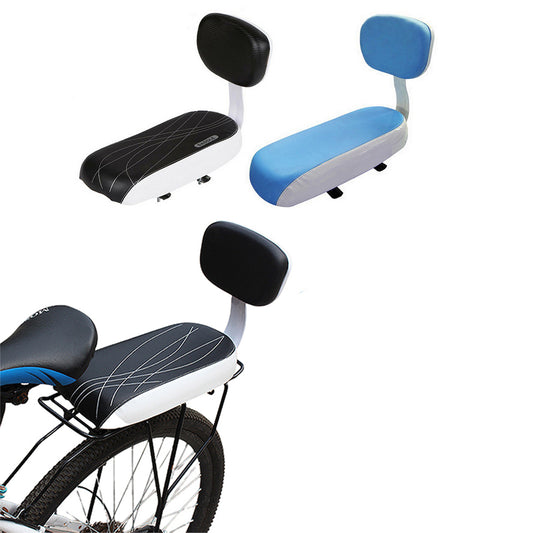 2X Bicycle Bike Padded Rear Back Seat Cushion Carrier Bike Backrest Seat