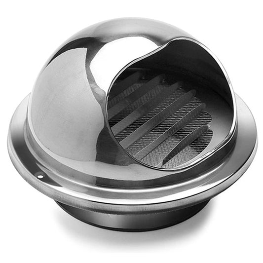 1X Stainless Steel Soffit Vent with Fly Screen Mesh