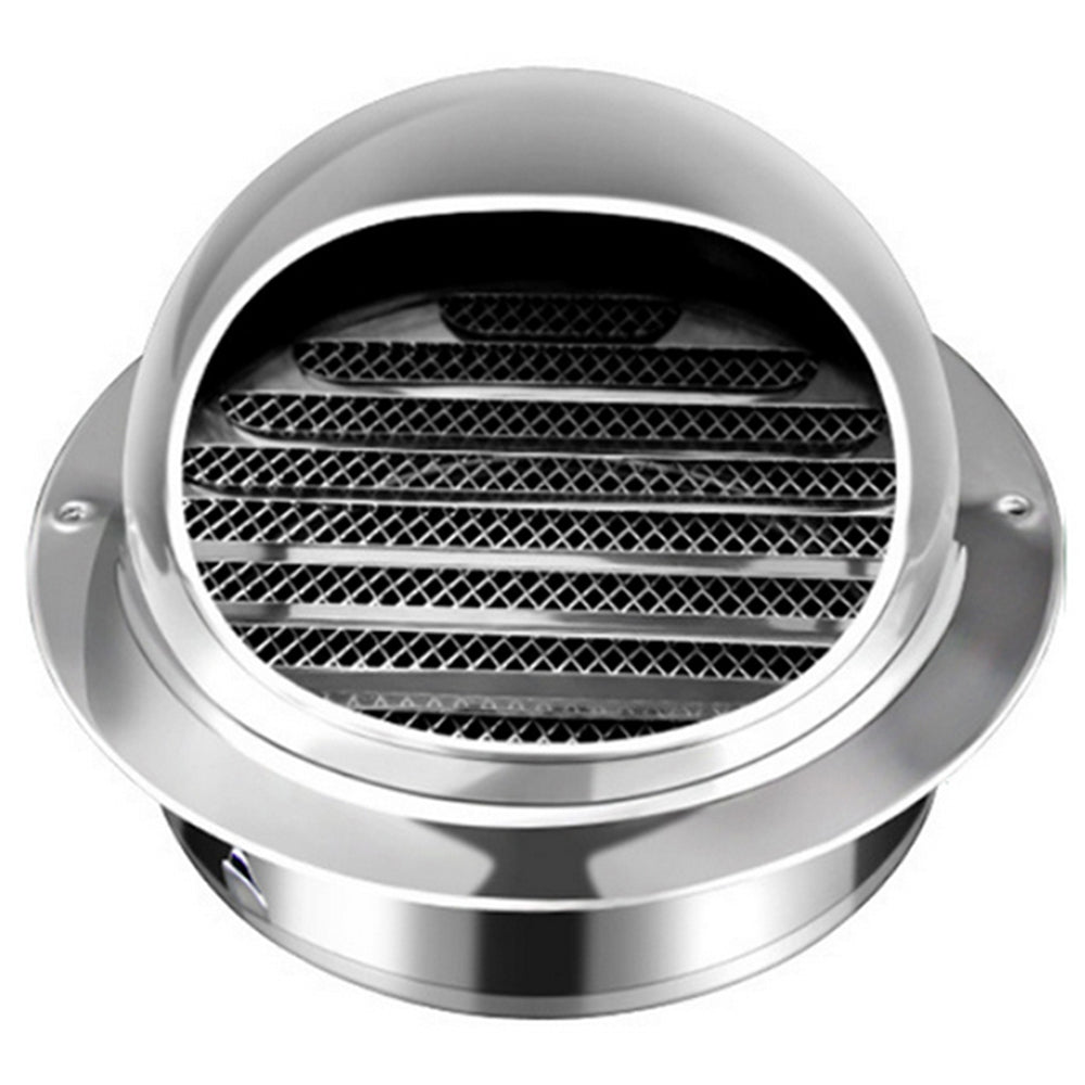 2X Stainless Steel Soffit Vent with Fly Screen Mesh