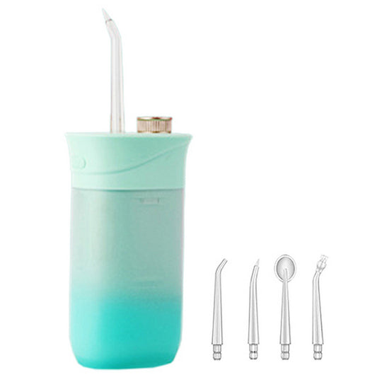 Water Dental Flosser Oral Irrigator Green