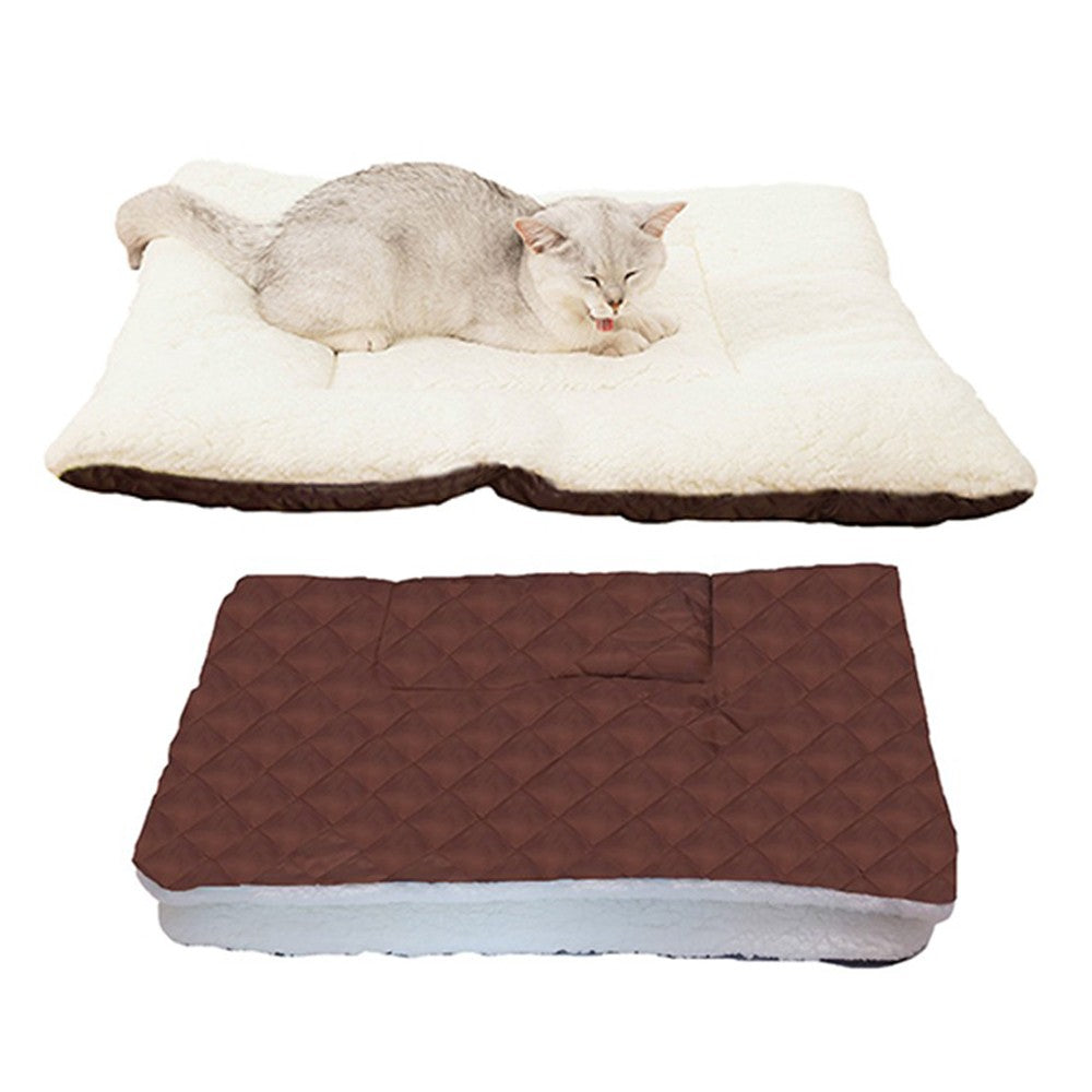 76x59cm Winter Warm Pet Blanket Coffee