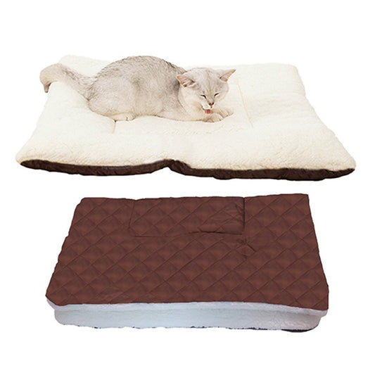 76x59cm Winter Warm Pet Blanket Coffee