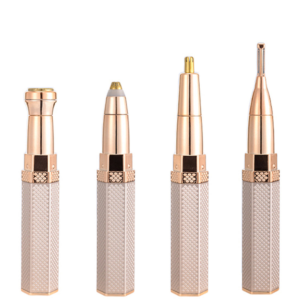 4 in 1 Electric Facial Hair Remover Removal Eyebrow Trimmer Eyebrow Razor