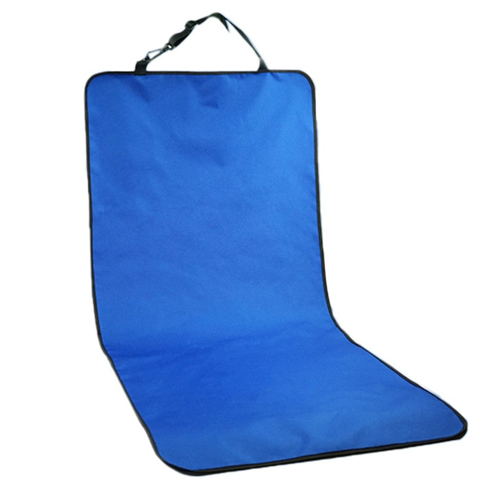 Car Rear Back Seat Cover Mat Pet Dog Mat Puppy Travel Pad Protector Blue
