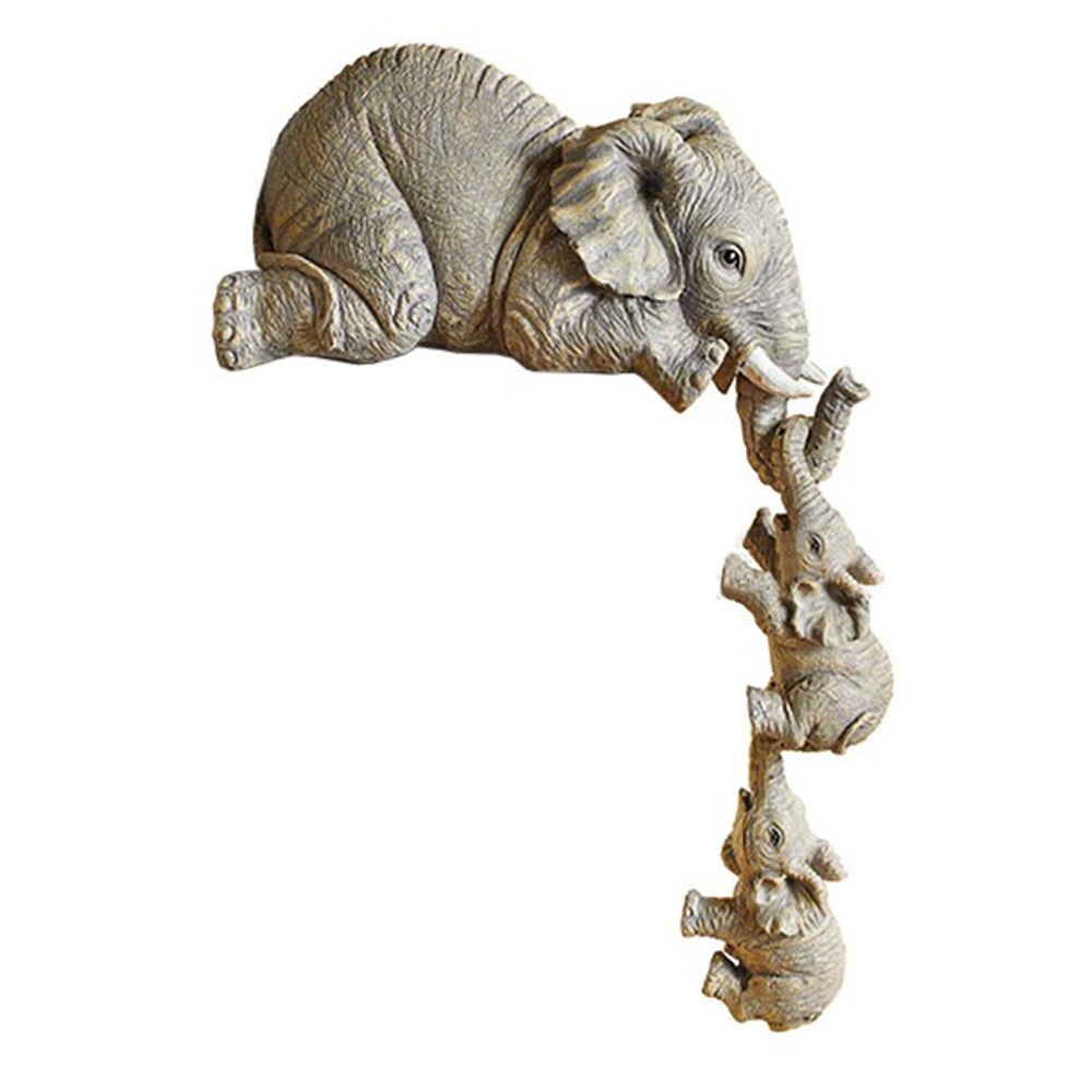 Elephant Statue Elephant Resin Sculpture Elephant Figurines Home Decor
