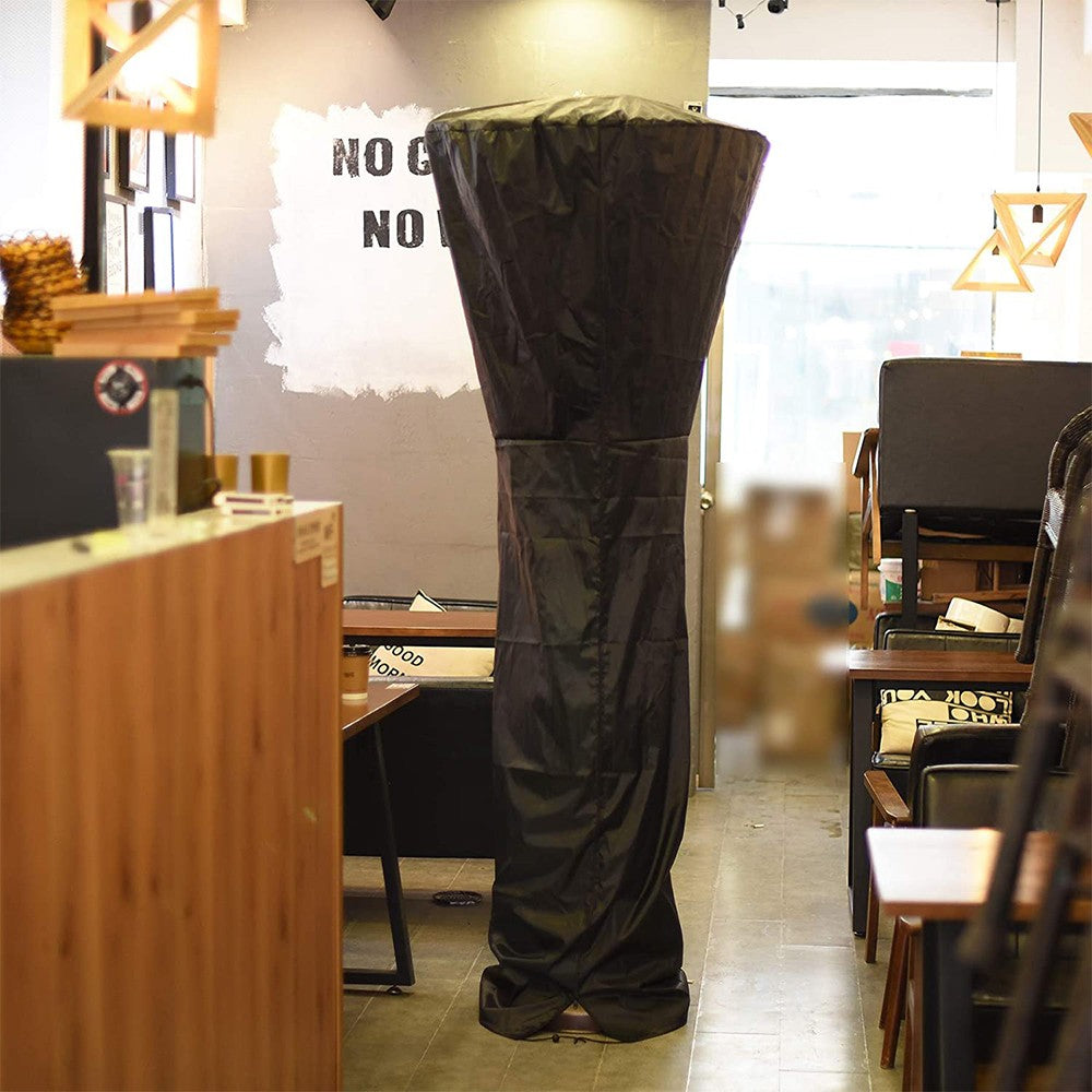 2Pcs Outdoor Patio Heater Cover Snow Resistant Heater Cover with Storage Bag