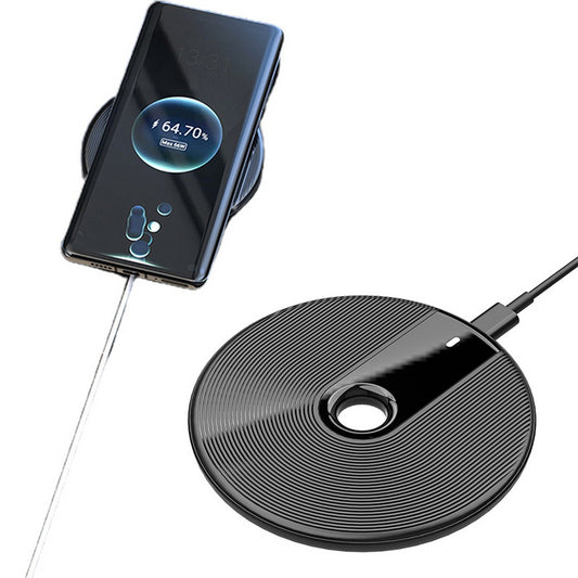 15W Universal Fast Charging Wireless Charger Black