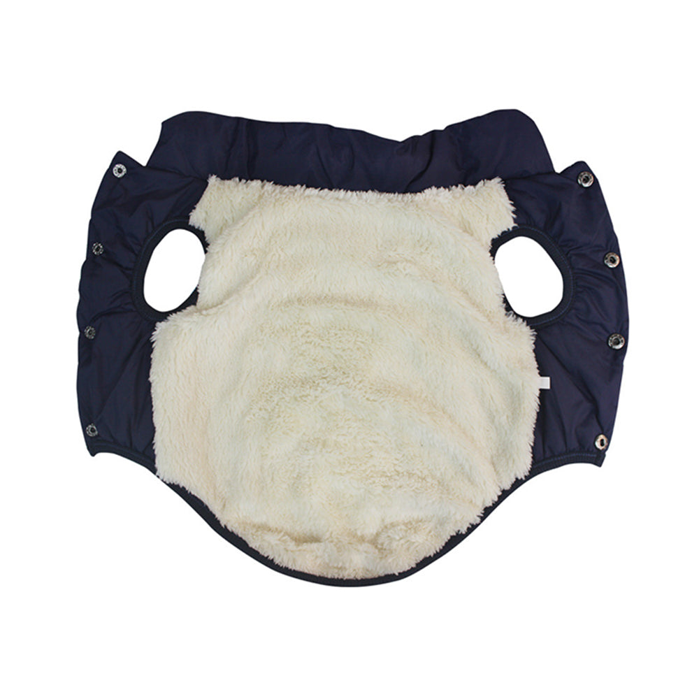 Pet Winter Clothes Dog Jacket Pet Winter Coat Blue 3XL