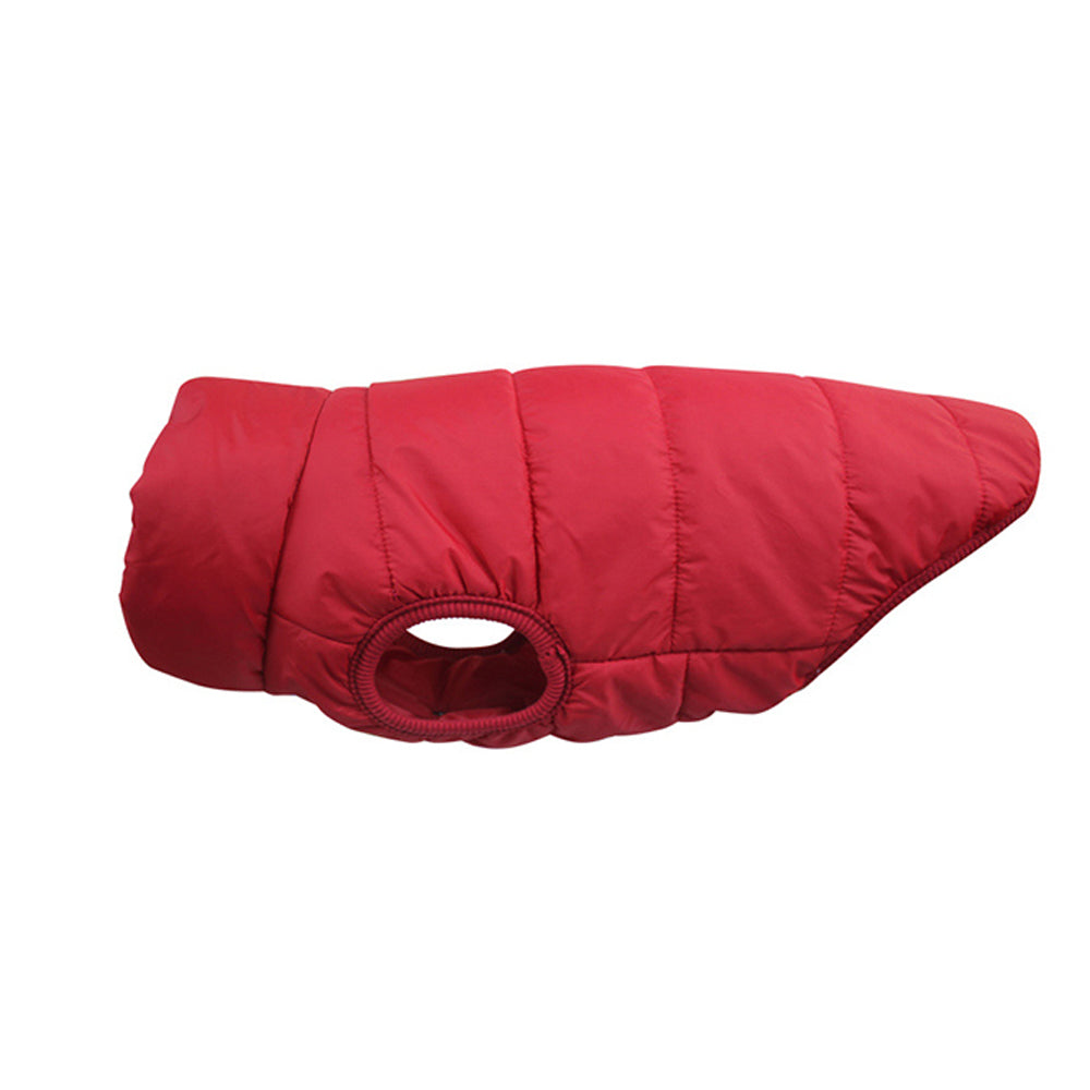 Pet Winter Clothes Dog Jacket Pet Winter Coat Red L