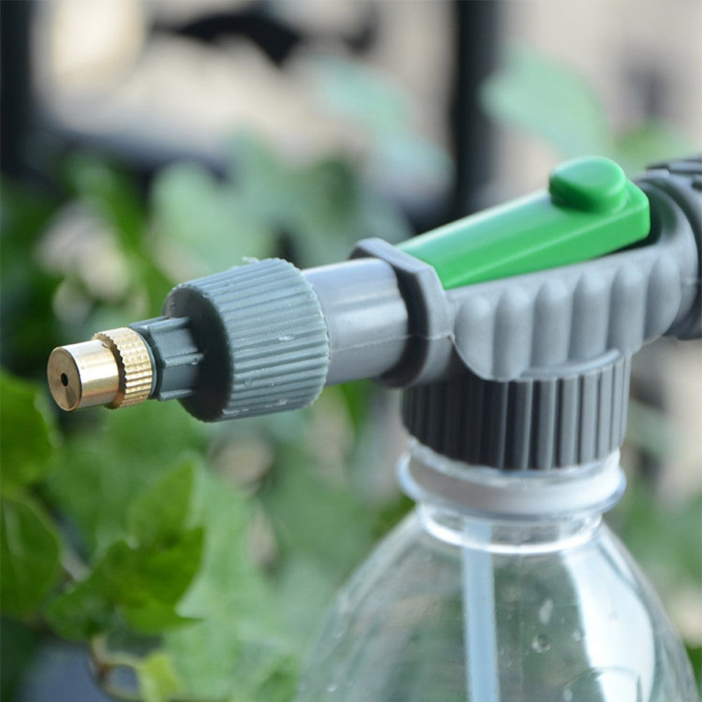 2 X High Pressure Air Pump Sprayer Adjustable Spray Bottle Nozzle Garden Irrigation Watering Tool