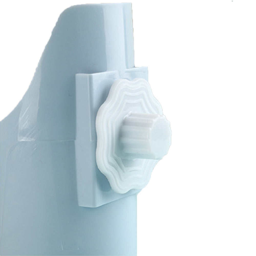 2Pcs Hanging Pet Automatic Waterer White and Light Blue