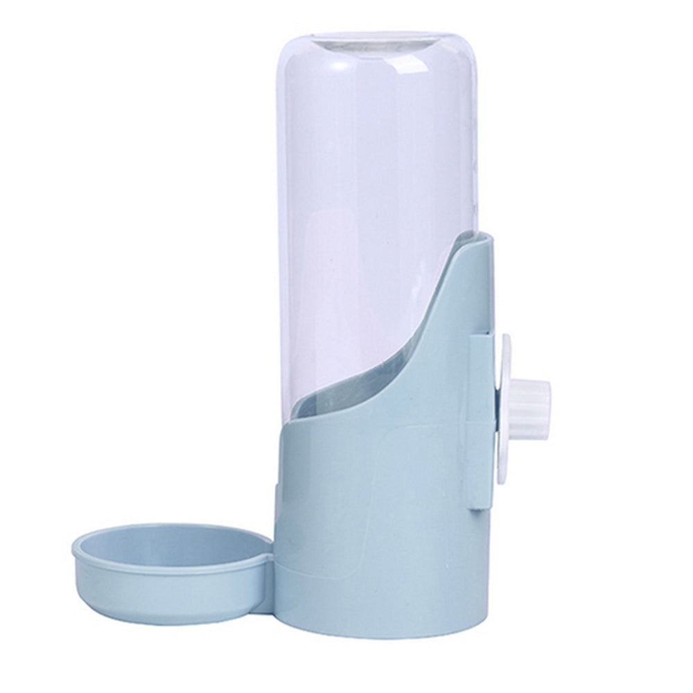 2Pcs Hanging Pet Automatic Waterer White and Light Blue