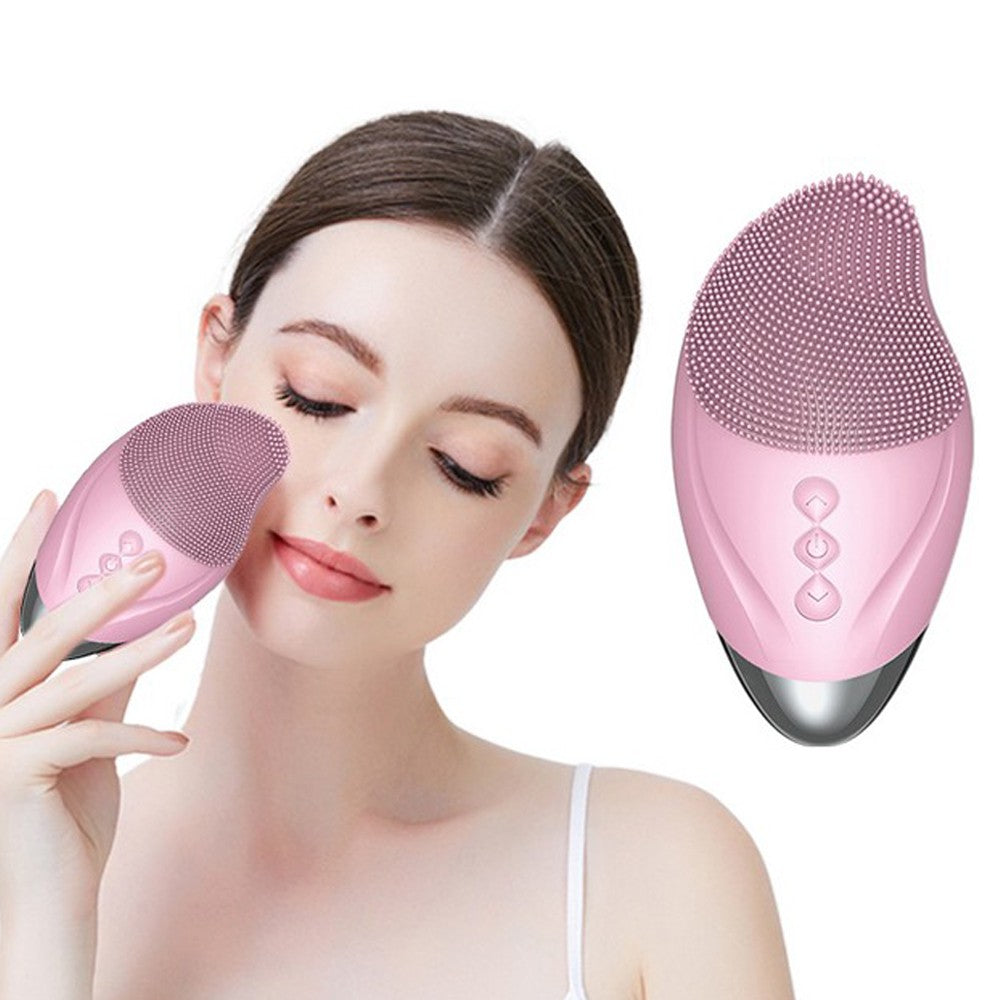 Electric Facial Cleansing Brush Pink