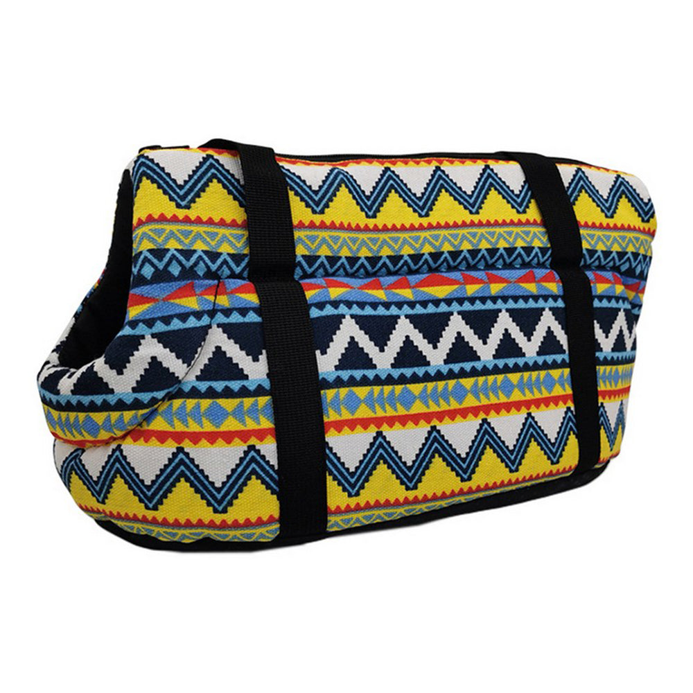 Pet Carrier Bag Outdoor Shoulder Carry Basket S