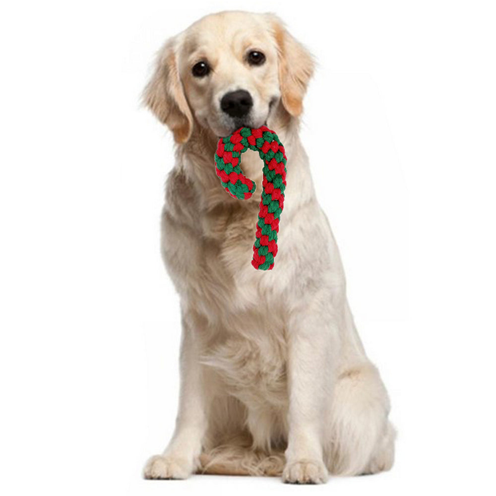 Set of 5Pcs Christmas Style Pet Dog Chew Toys