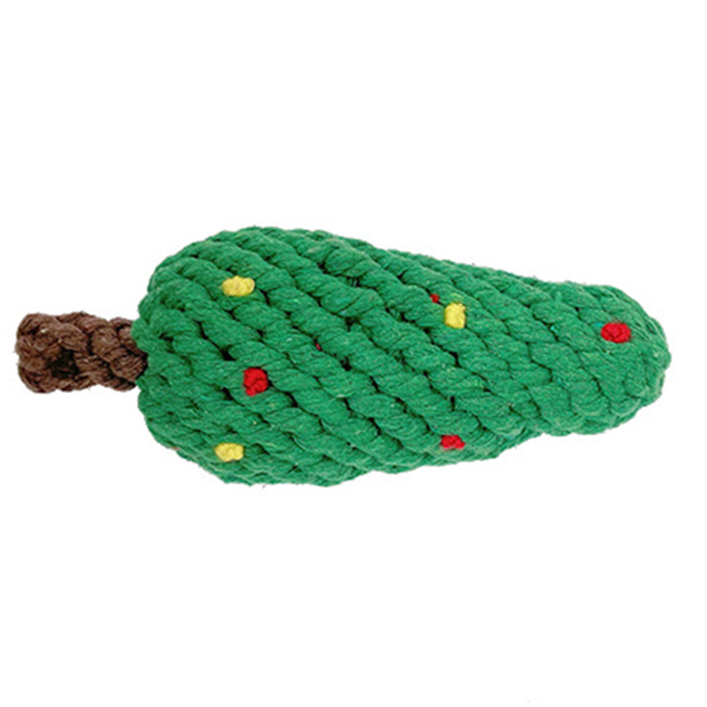 Set of 5Pcs Christmas Style Pet Dog Chew Toys