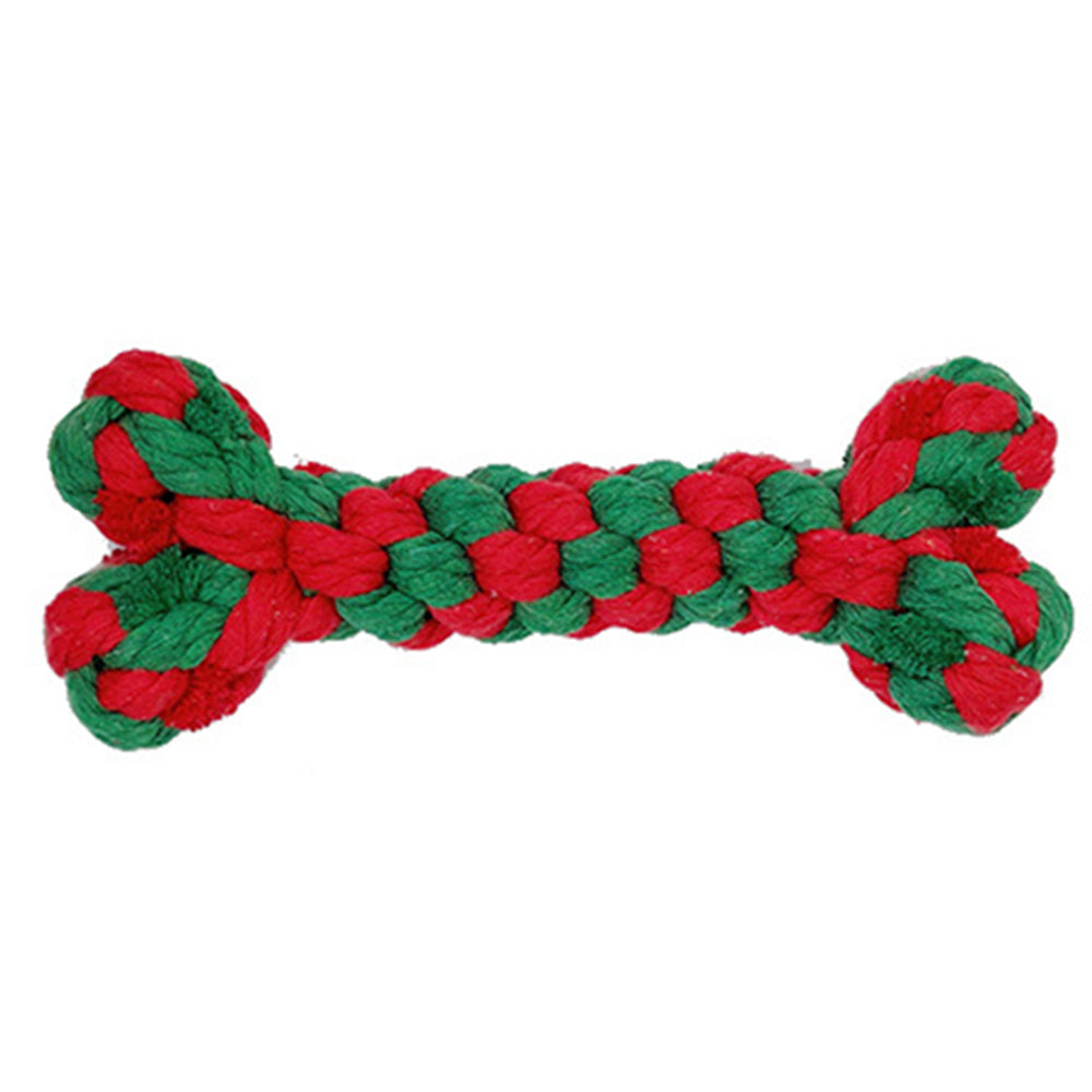 Set of 5Pcs Christmas Style Pet Dog Chew Toys