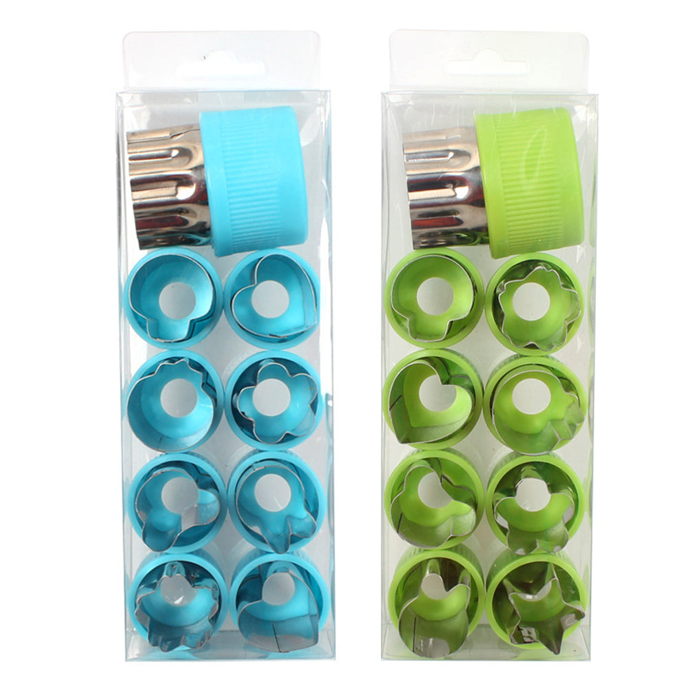 2 Sets of 20Pcs Stainless Steel Cookie Cutters Baking Mould