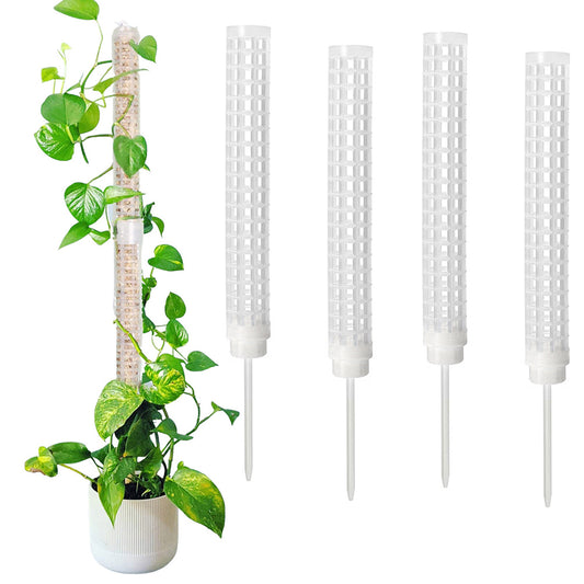 4Pcs 29cm Moss Pole Plant Stakes for Climbing Plants