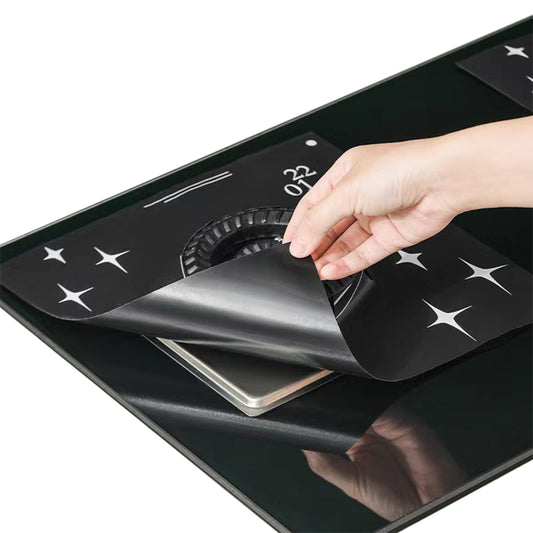 2Pcs 28x28cm Gas Hob Protectors