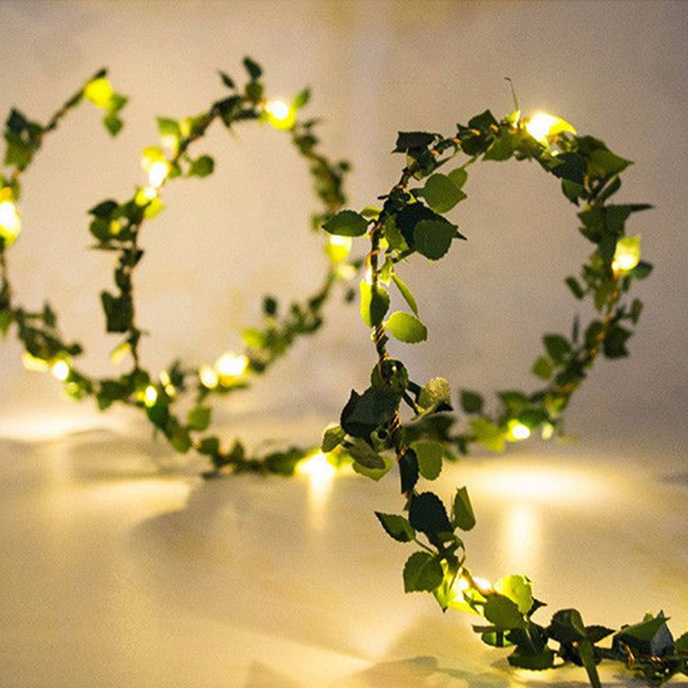 5 Meter Artificial Ivy Leaves String Light