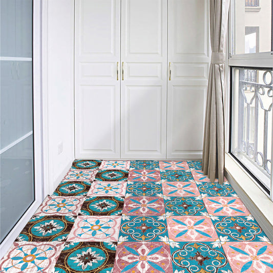 20Pcs PVC 10x10cm Peel and Stick Floor Tiles Style 2