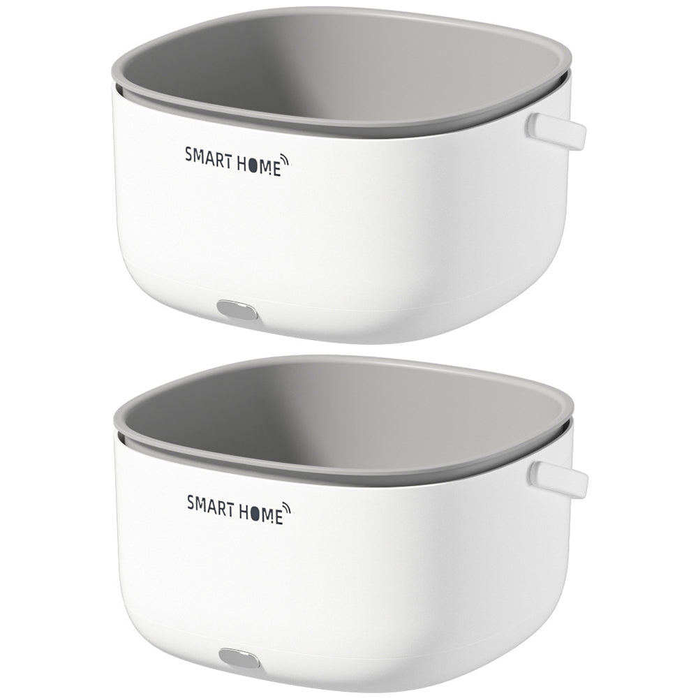 2X Ultrasonic Fruit Vegetable Cleaning Machine with Drain Basket