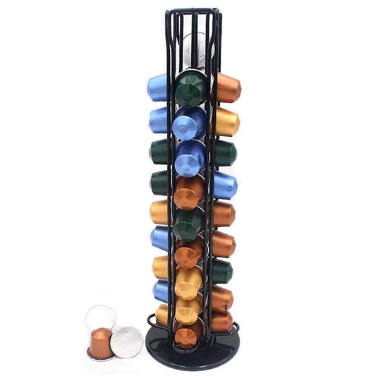 1X Coffee Pod Holder for 40 Nespresso Vertuo Capsules