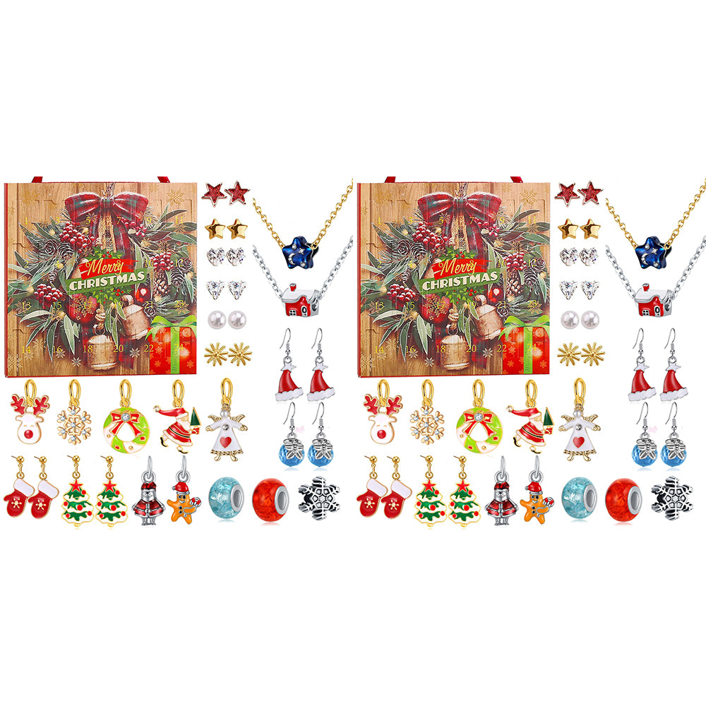 2X Christmas Advent Calendar Countdown Calendar Xmas Blind Box