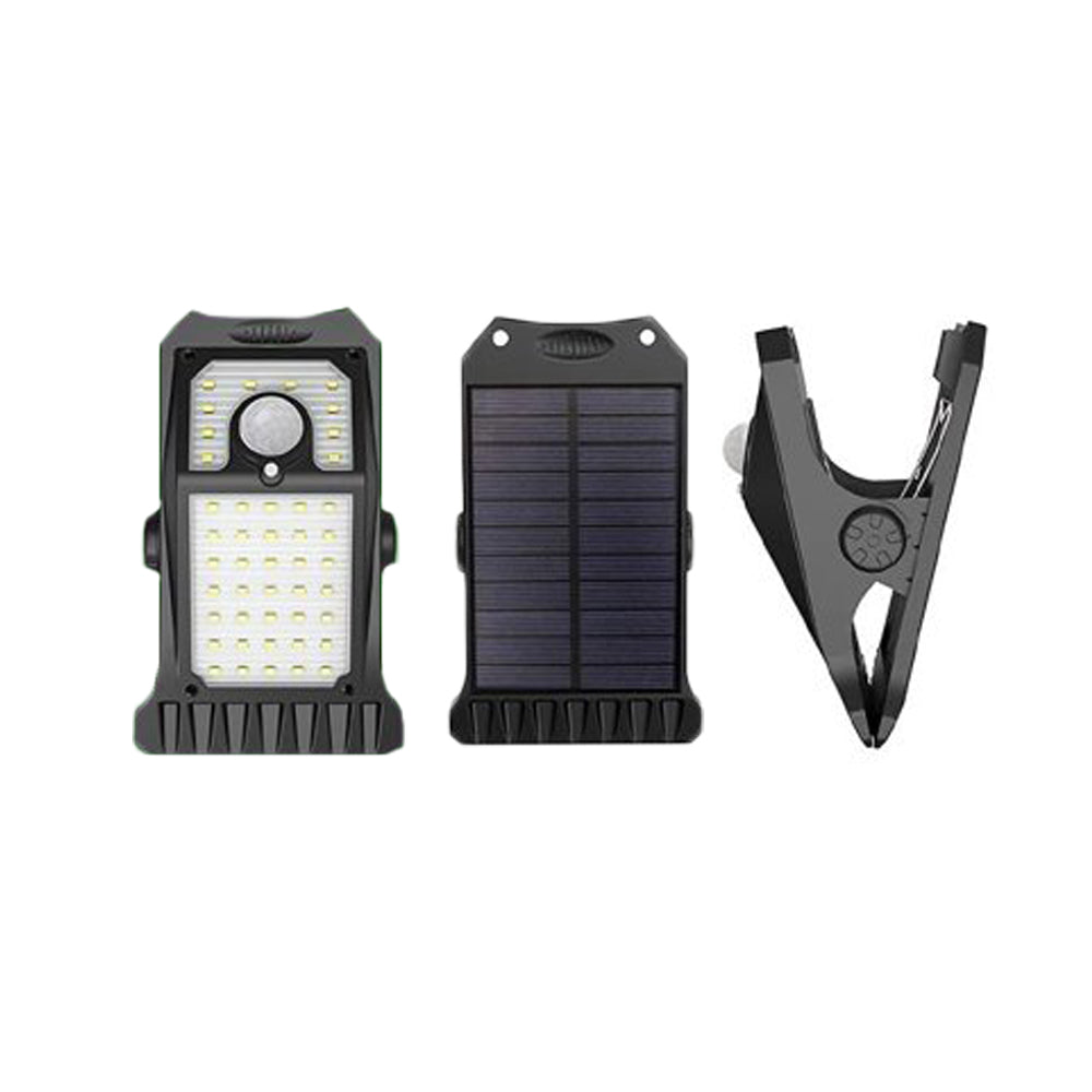 Motion Sensor Lights Outdoor Solar Lights 45LEDs Clip Lamp Solar Lights Warm