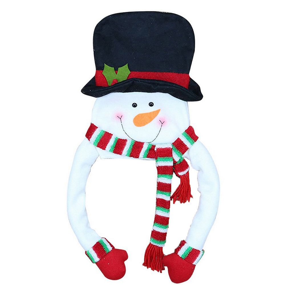 Snowman Christmas Tree Topper Decoration Xmas Holiday Decor