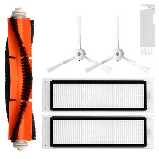 Set of 6Pcs Vacuum Cleaner Brush Replacement Accessories Kit for Xiaomi Roborock