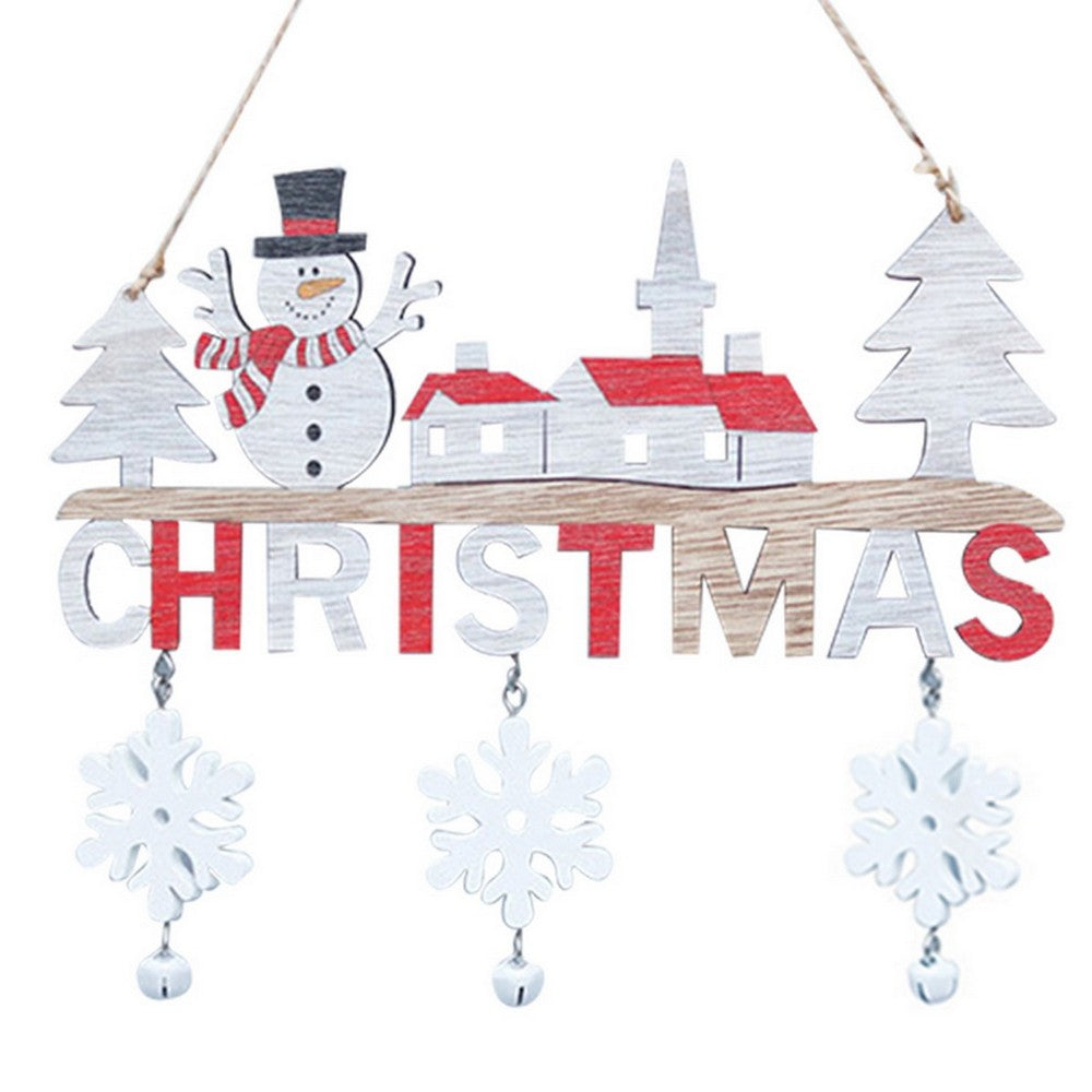3X Christmas Wall Hanging Sign Xmas Decor
