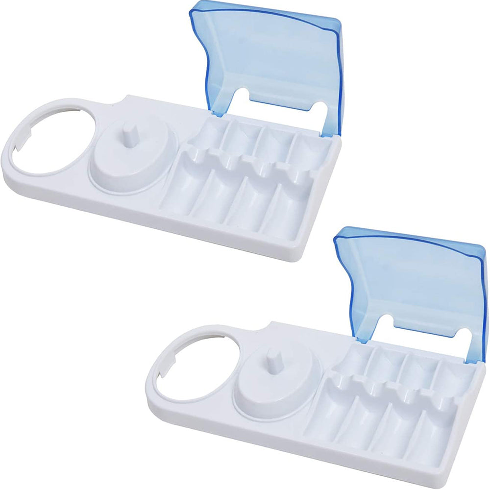 2X Electric Toothbrush Head Storage Box for Oral B Style 1