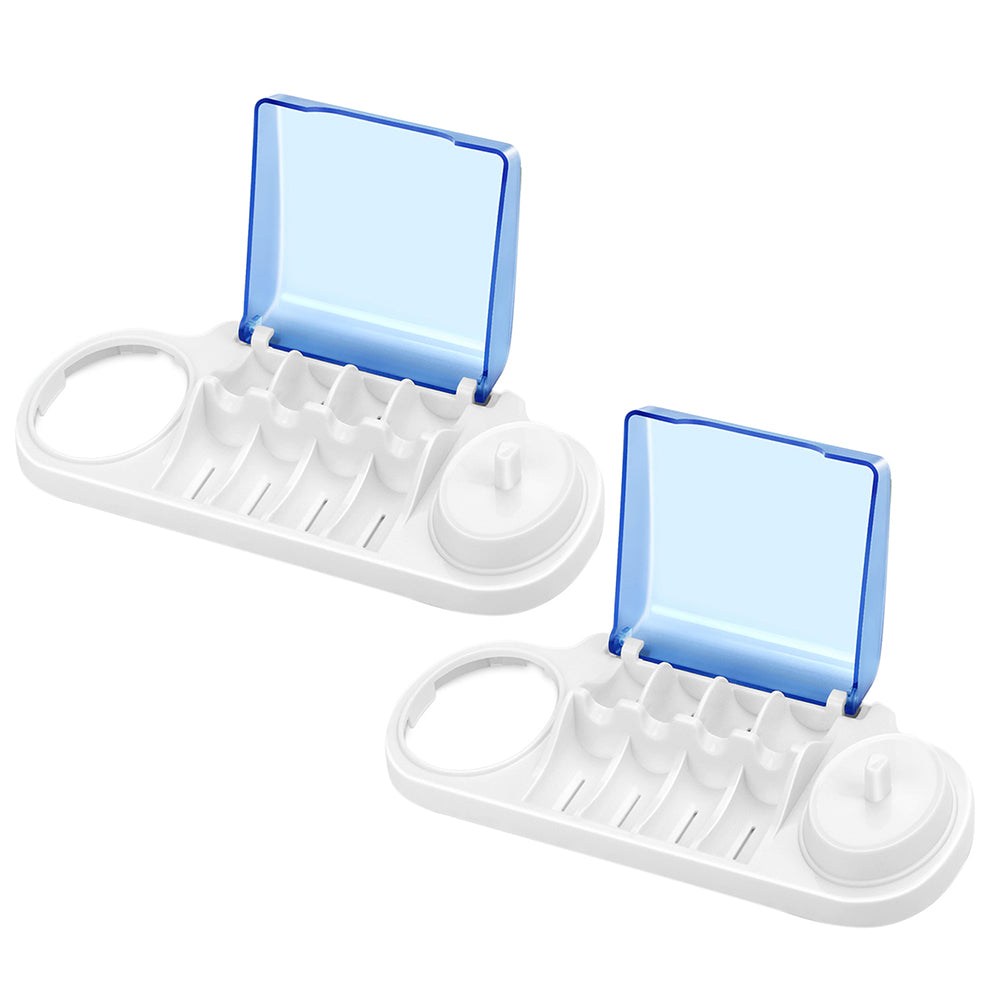 2X Electric Toothbrush Head Storage Box for Oral B Style 2