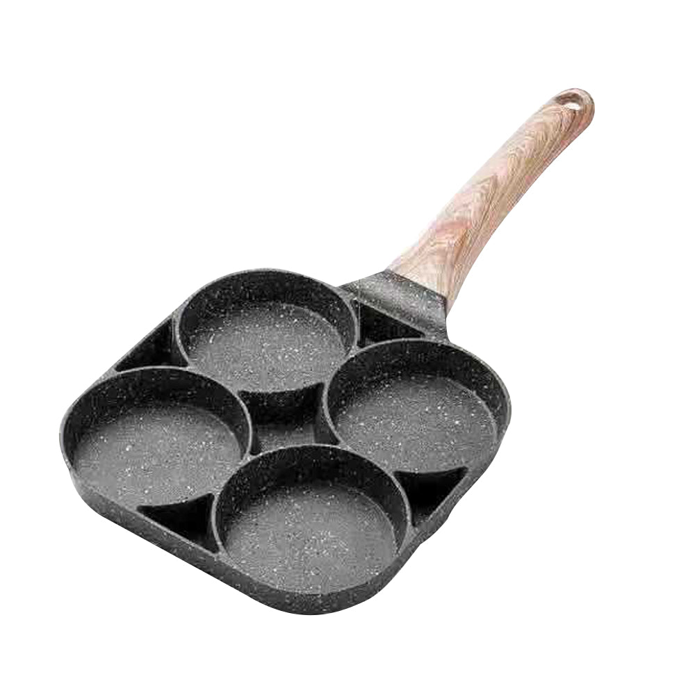 1Pc 4 Hole Nonstick Egg Frying Pan Omelets Pan