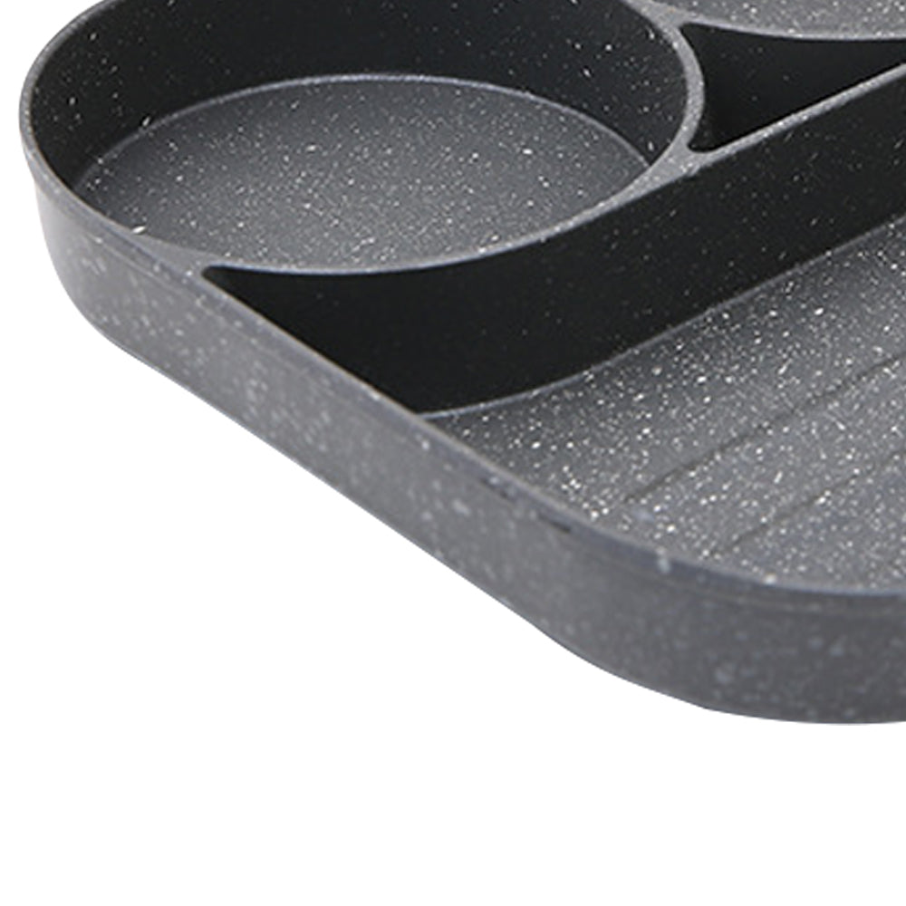 2Pcs 2 Hole Nonstick Egg Frying Pan Steak Frying Pot Omelets Pan