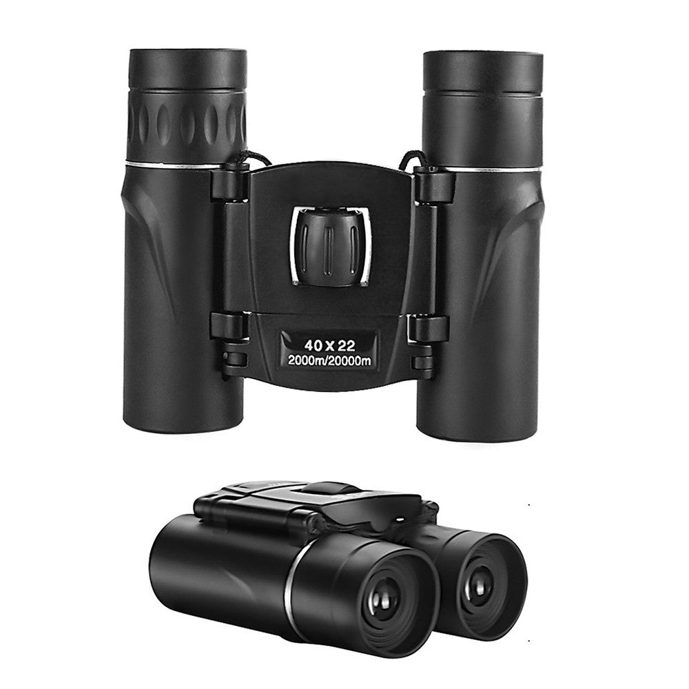 40X Magnification HD Portable Binoculars Telescope with Phone Mount Adapter