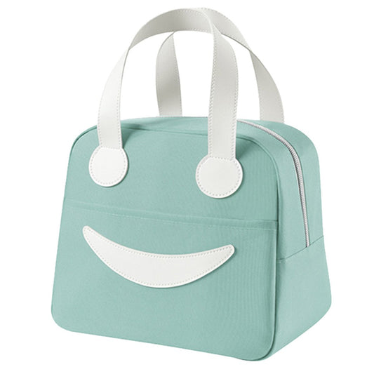 Portable Insulated Lunch Bag Cooler Thermal Lunch Box Tote Bag Green