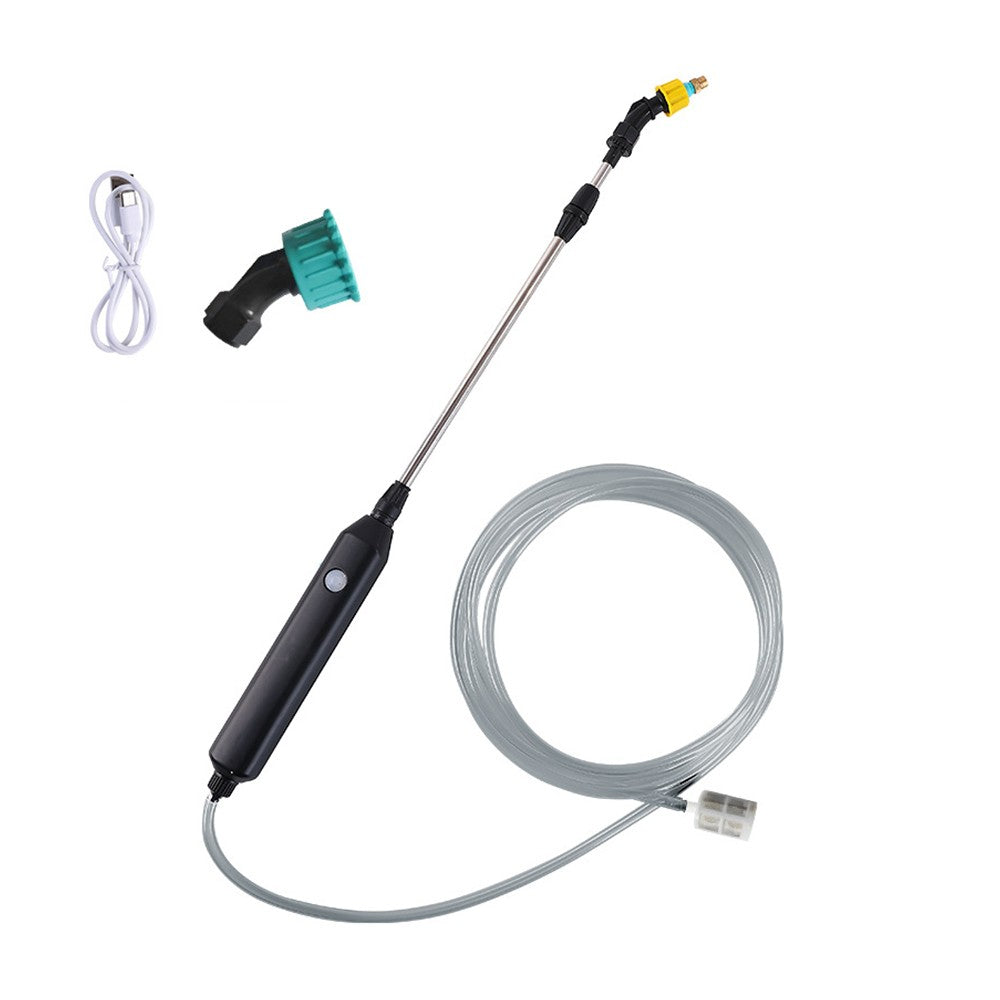 1 Set of Telescopic Garden Electric Sprayer Sprinkler with Nozzles and Hose