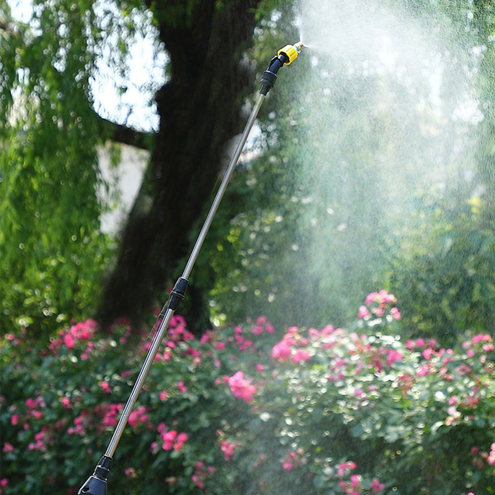 2 Sets of Telescopic Garden Electric Sprayer Sprinkler with Nozzles and Hose