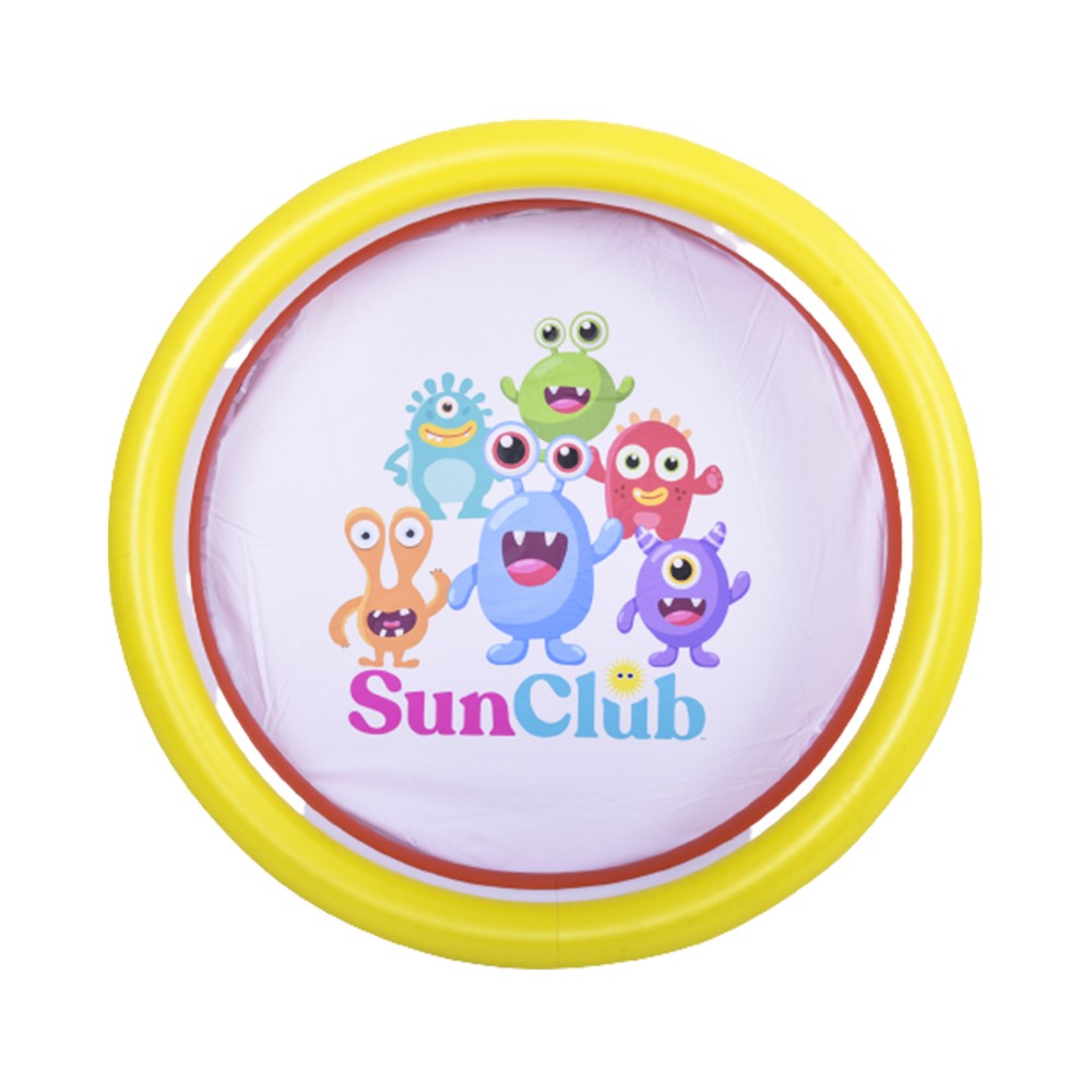 99cm Round Kids Inflatable Swimming Pool Water Basin Children Paddling Pool